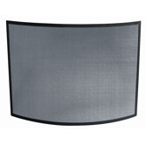 Curved Fireplace Screen