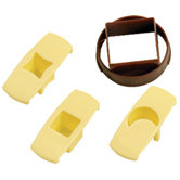 4-tlg. Spitzbubenausstecher Set "Quadrat"
