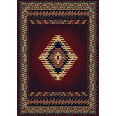 Manhattan Tucson Burgundy Rug