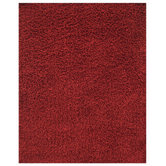 Silky Shag Crimson Rug