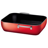 34cm Rechteckbr&auml;ter "Ecompact" aus Silargan&reg; in Energy Red