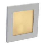 Wandeinbaustrahler "Aura 2" in Silber matt