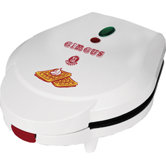 700W Antihaft-Waffelautomat in Wei&szlig;