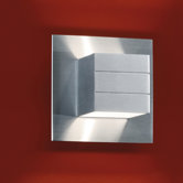 15cm Wandleuchte "Liva" in Aluminium matt