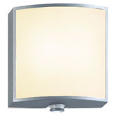 Wand-Sensorleuchte L 32ave in Silber