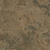 Alterna Mesa Stone 16" x 16" Vinyl Tile in Chocolate