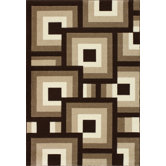 Oasis Blocks Brown/Beige Rug