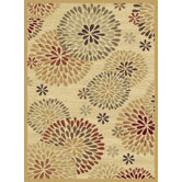 Shadows Chrysanthemum Multi Rug