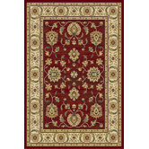 Paige Crimson and Wheat Thayer Rug
