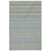 Dhurries Malibu Pastel Blue Rug