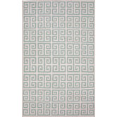 Urban Bungalow Blue Geometric Rug