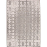 Urban Bungalow Black/Gray Geometric Rug