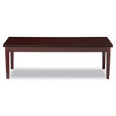 Verona Series 48w x 20d x 16h Tables in Mahogany
