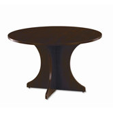 Valencia 42" Round Conference Table in Mahogany