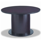 Verona 48" Round Conference Table in Mahogany