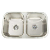Premium Series Double Equal Undermount Sink