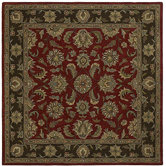 Tara Squared Bermuda Salsa Rug