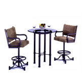 Bullseye Wide Counter Height Pub Set
