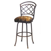 Bradley Swivel 34" Bar Stool