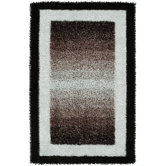 Rope Shaggy Black Rug