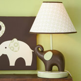 Green Elephant Lamp