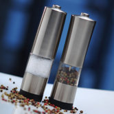 Salt Shaker and Pepper Mill Set