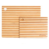 Two Piece Bamboo Prep Board Set