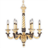 French Country 6 Light Chandelier