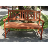 Outdoor Wood Garden Bench