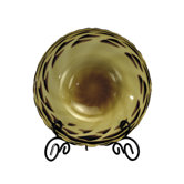 Goldenrod Charger with Stand