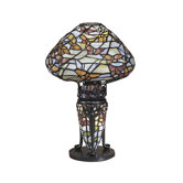 Papillion One Light Table Lamp in Antique Bronze