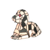 Bobble Head Spot Dog Two Light Accent Table Lamp