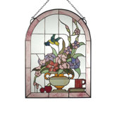 Tiffany Hummingbird Sun Catchers and Window Panel