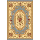 Sorrento Light Blue Aubusson Rug