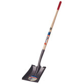 Square Point True American&trade; Wood Handle Shovel