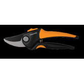 Soft Grip Bypass Pruner in Black and Orange