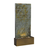 Resin Brook Indoor/Outdoor Floor Fountain