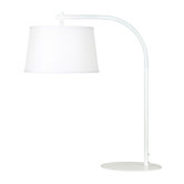 Sweep Table Lamp in Gloss White