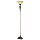 McGrath Torchiere in Metallic Bronze