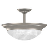 Dickens 2 Light Semi Flush Mount