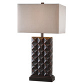 Cross Hatch Table Lamp