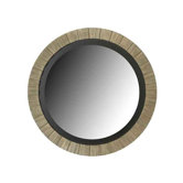 Montgomery Wall Mirror in Antique Silver