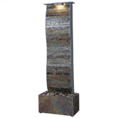 Curvature Slate Floor Fountain
