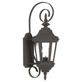 Estate  Small Wall Lantern in Black