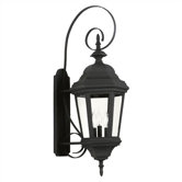 Estate  Large Wall Lantern in Black