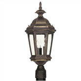 Estate  Post Lantern in Antique Patina