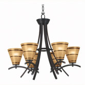 Wright 6 Light Chandelier