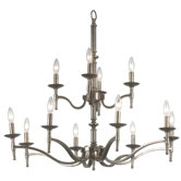 Hastings 12 Light Candle Chandelier