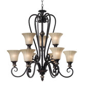Leafston 9 Light Chandelier