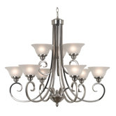 Welles 9 Light Chandelier
